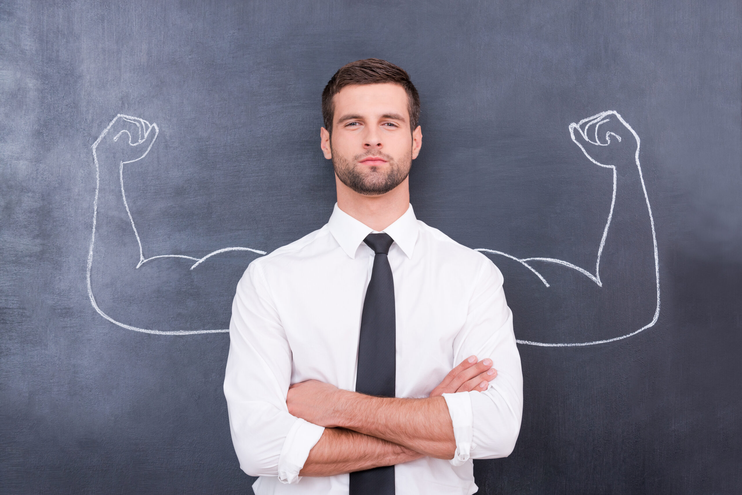 A young professional with a strong sales mindset